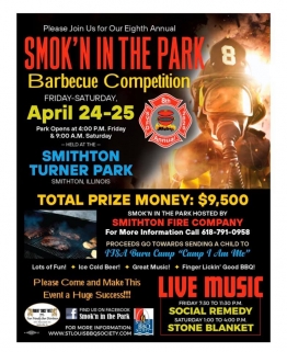 2020 Smokn in the Park Flyer