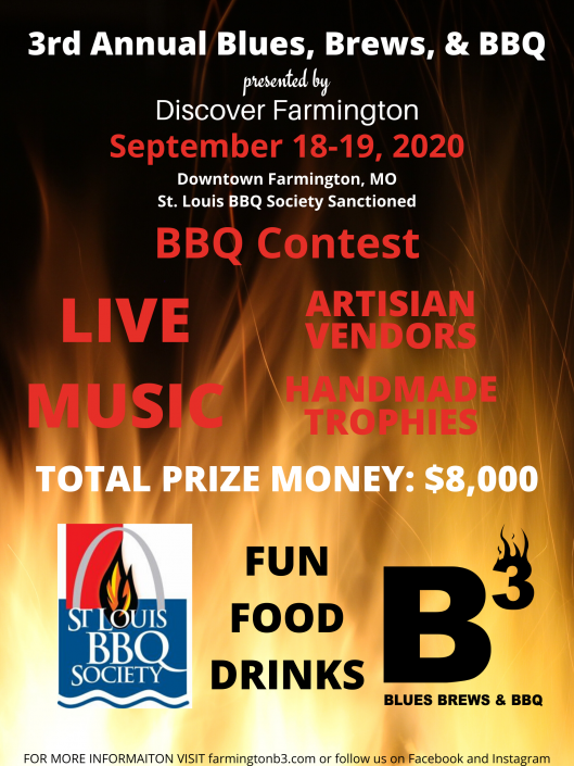 3rd Annual Blues, Brews, & BBQ