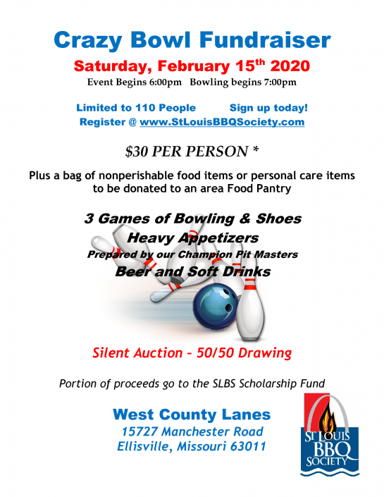 Crazy Bowl Fundraiser 2020