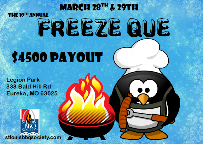 2020 Freeze Que Flyer