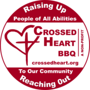 Crossed Heart BBQ Logo